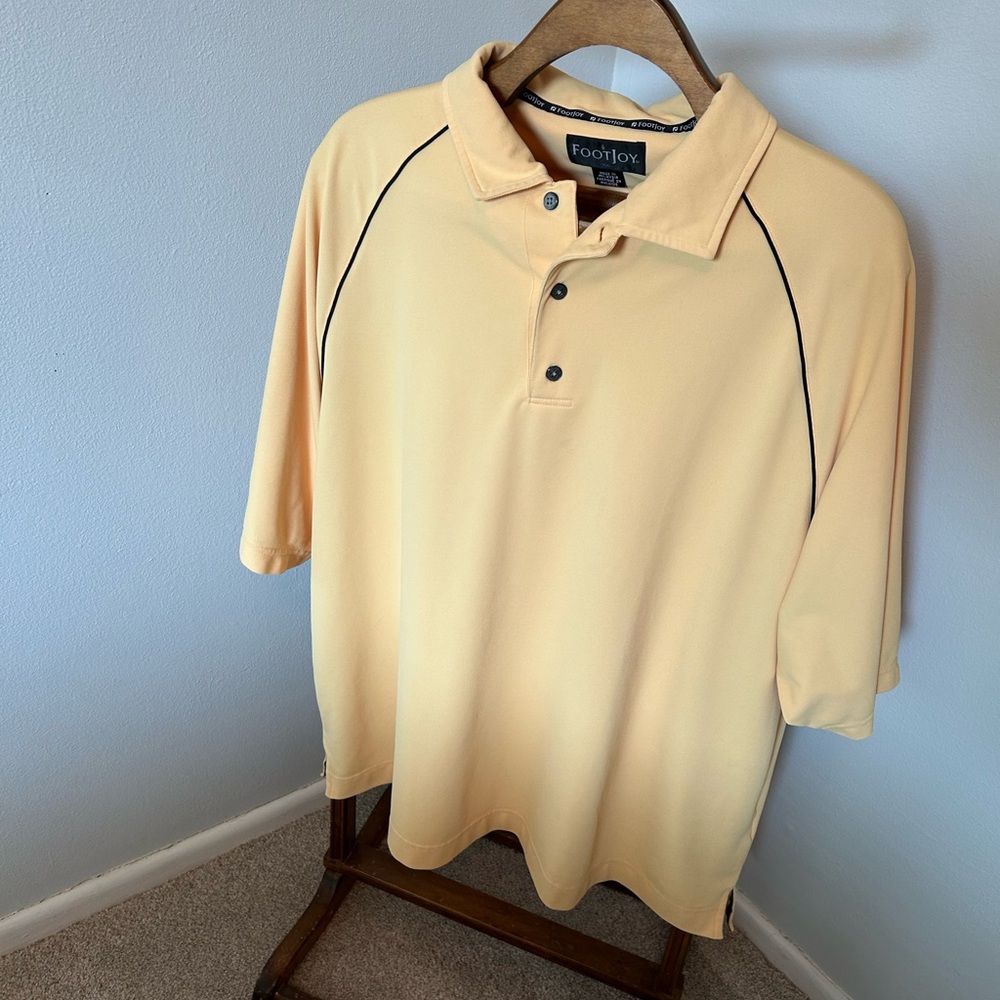 FootJoy Yellow Polo Shirt
